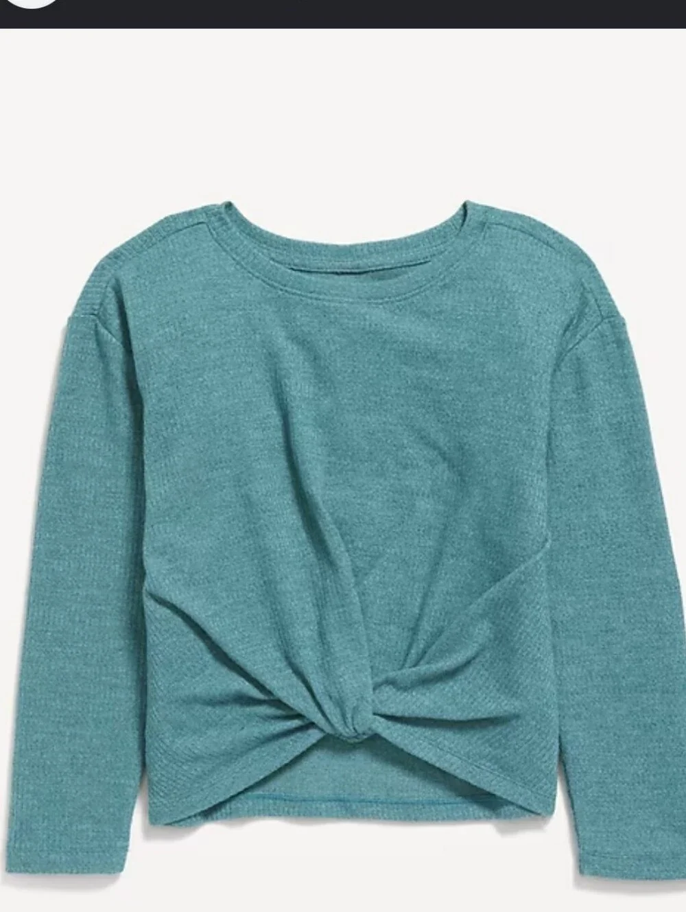 Old Navy Long-Sleeve Twist-Front Top